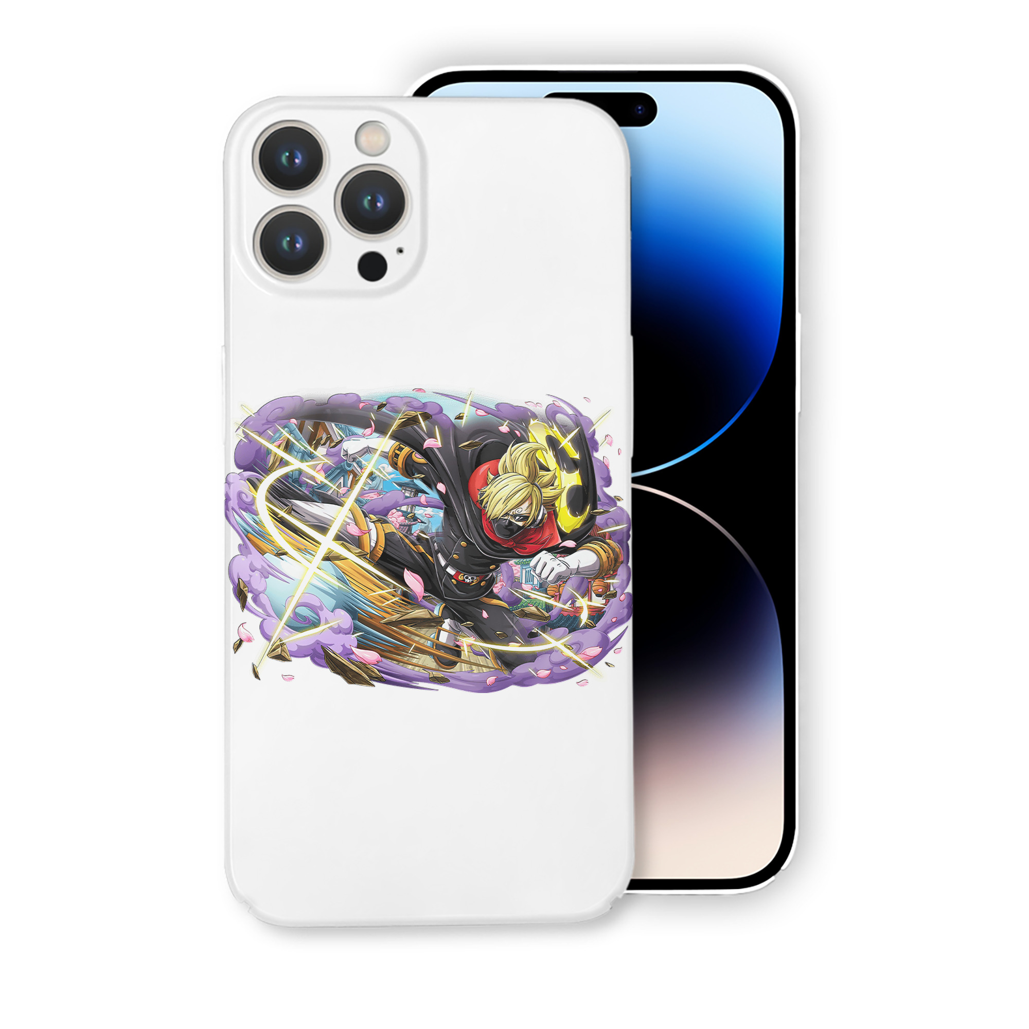 （画像用） ワンピース サンジ ONE PIECE Sanji 【iPhone 14シリーズ対応】ハードケース